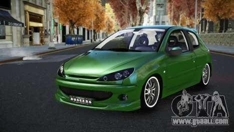 Peugeot 206 Yewi for GTA 4
