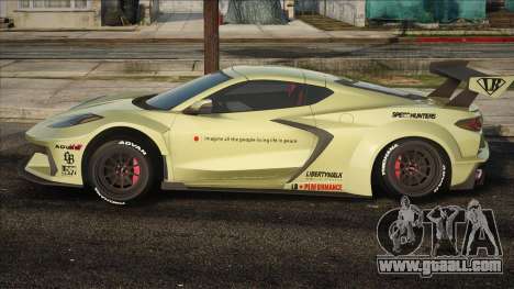 Chevrolet Corvette C8 Liberty Walk Silhoutte Wor for GTA San Andreas