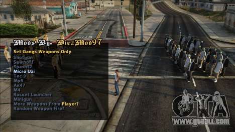 Street Gang Wars (30 vs. 30) for GTA San Andreas