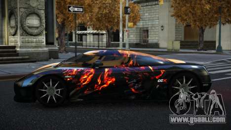 Koenigsegg CCX Reyen S13 for GTA 4