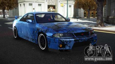 Nissan Skyline R33 Nala S3 for GTA 4