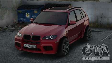 BMW X5m E70 RED for GTA San Andreas