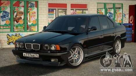 BMW M5 E34 [Black] for GTA San Andreas