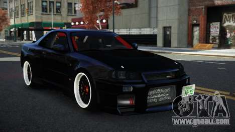 Nissan Skyline R34 Kuwmum for GTA 4