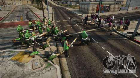 Street Gang Wars (30 vs. 30) for GTA San Andreas