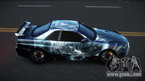 Nissan Skyline R34 Selyn S7 for GTA 4