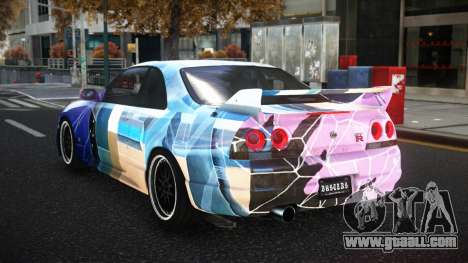 Nissan Skyline R33 Nala S10 for GTA 4