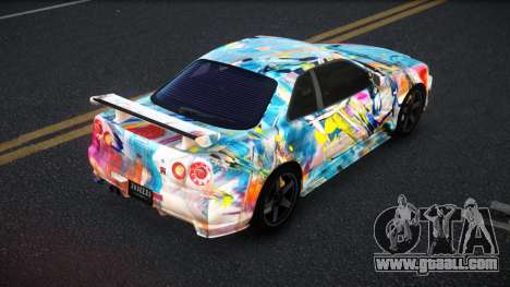 Nissan Skyline R34 Selyn S9 for GTA 4