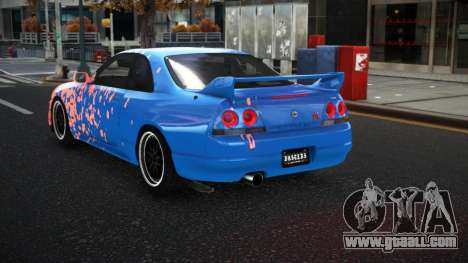 Nissan Skyline R33 Nala S12 for GTA 4