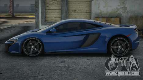 McLaren 650S Blue Edition for GTA San Andreas