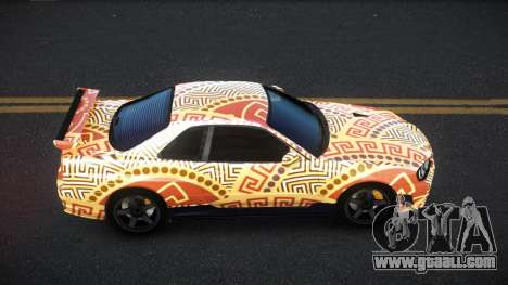 Nissan Skyline R34 Selyn S11 for GTA 4