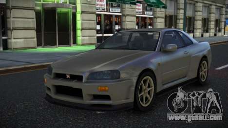 Nissan Skyline R34 Cezisuw for GTA 4