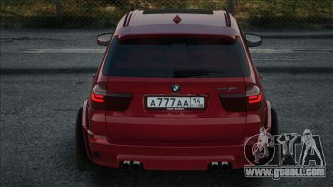 BMW X5m E70 RED for GTA San Andreas