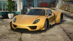 Porsche 918 Spyder Yellow for GTA San Andreas