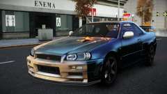 Nissan Skyline R34 Selyn S3 for GTA 4