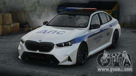 BMW M5 G90 Police for GTA San Andreas