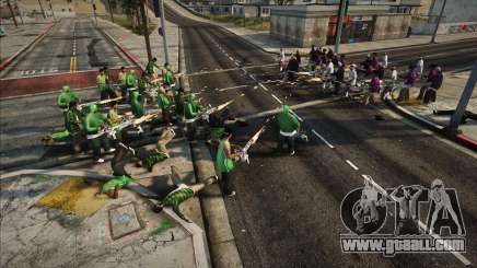 Street Gang Wars (30 vs. 30) for GTA San Andreas