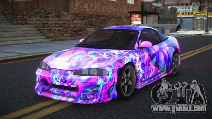 Mitsubishi Eclipse Elsalie S14 for GTA 4