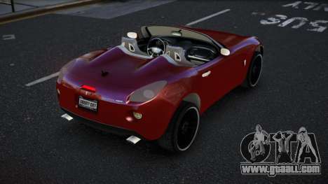 Pontiac Solstice Fozwiwi for GTA 4
