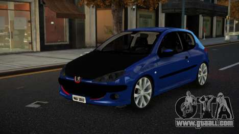Peugeot 206 Zihkiy for GTA 4