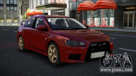 Mitsubishi Lancer Evolution X Sehqav for GTA 4