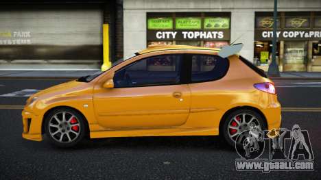 Peugeot 206 Yonubuq for GTA 4
