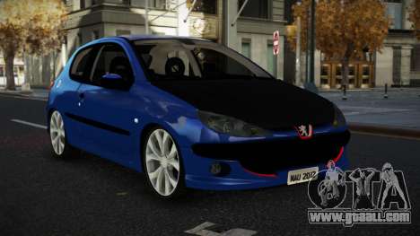 Peugeot 206 Zihkiy for GTA 4