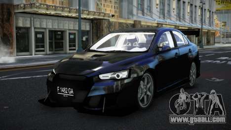 Mitsubishi Lancer Evolution X Fupe for GTA 4