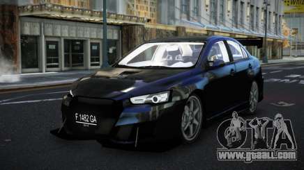 Mitsubishi Lancer Evolution X Fupe for GTA 4