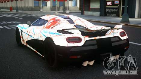 Koenigsegg Agera Nixak S5 for GTA 4