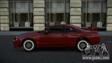 Nissan Skyline R33 Fibegej for GTA 4