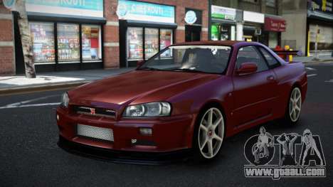 Nissan Skyline R34 Fale for GTA 4