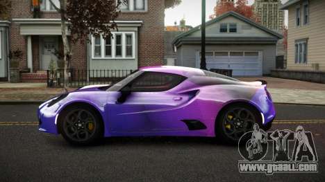 Alfa Romeo 4C Thysteus S8 for GTA 4