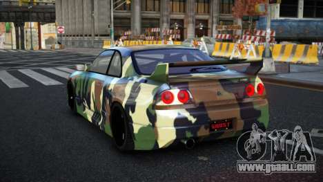 Nissan Skyline R33 Alsonry S13 for GTA 4