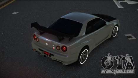 Nissan Skyline R34 Unuv for GTA 4