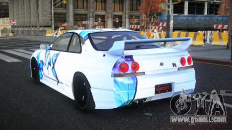 Nissan Skyline R33 Alsonry S2 for GTA 4