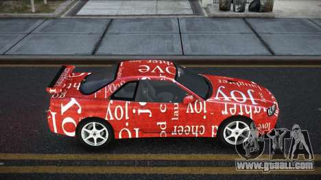 Nissan Skyline R34 Ganleen S13 for GTA 4