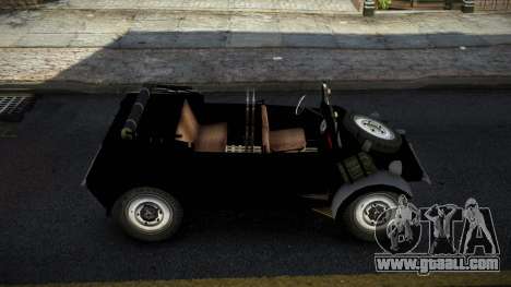 Volkswagen Kubelwagen Saqizodu for GTA 4