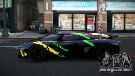 Koenigsegg Agera Nixak S4 for GTA 4