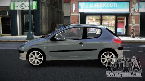 Peugeot 206 Liwi for GTA 4