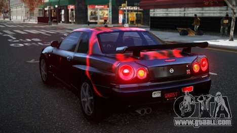 Nissan Skyline R34 Conia S12 for GTA 4