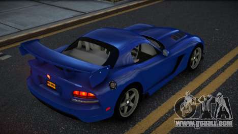 Dodge Viper Canor for GTA 4