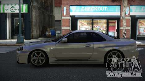 Nissan Skyline R34 Mifureci for GTA 4