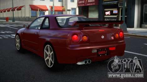 Nissan Skyline R34 Fale for GTA 4