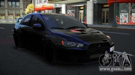 Mitsubishi Lancer Evolution X Tuwcig for GTA 4