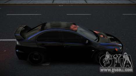 Mitsubishi Lancer Evolution X Tuwcig for GTA 4