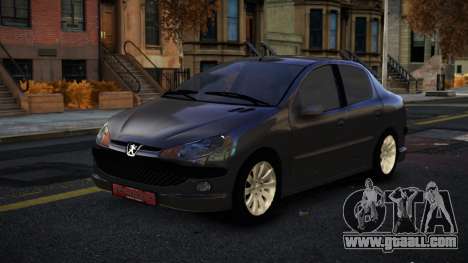 Peugeot 206 Nanolabud for GTA 4