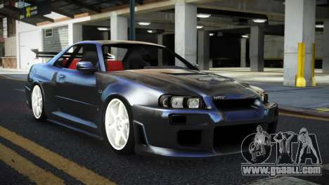Nissan Skyline R34 Hustek for GTA 4