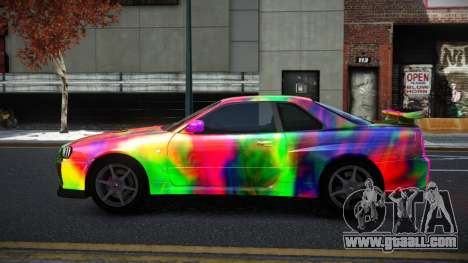 Nissan Skyline R34 Conia S14 for GTA 4