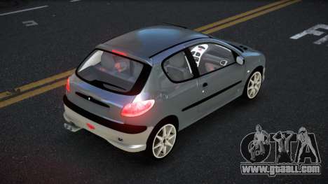 Peugeot 206 Liwi for GTA 4